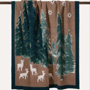 Frati Home Enchanted Forest Throw Blanket